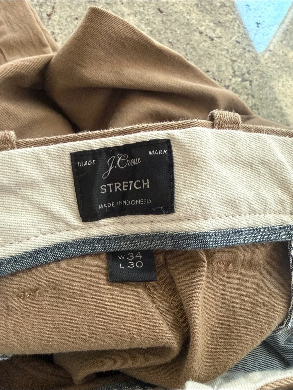 J. Crew Men's Stretch Chino Pants